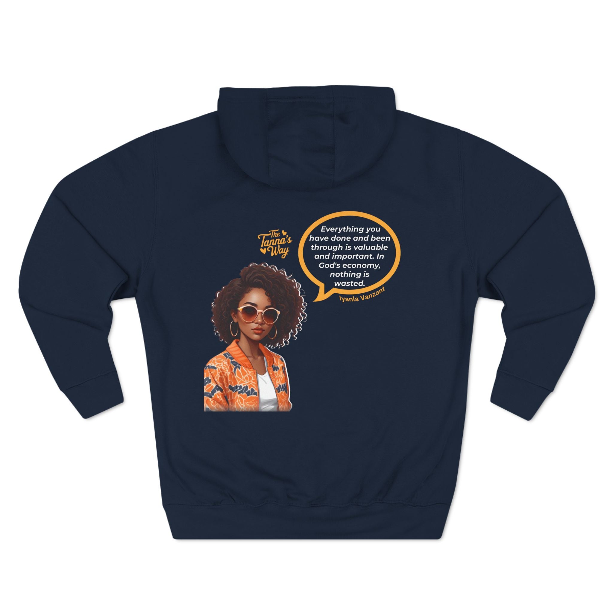 Lyanla Vanzant | Three-Panel Fleece Hoodie